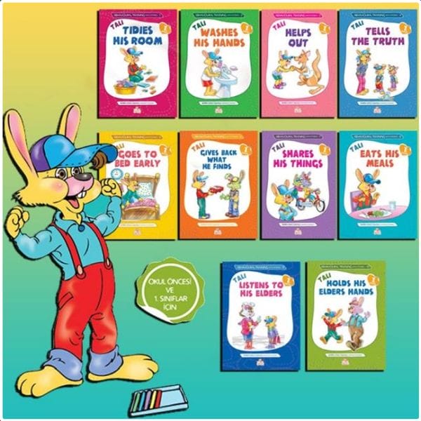 Tali English Set 1 (10 Pirtûk)