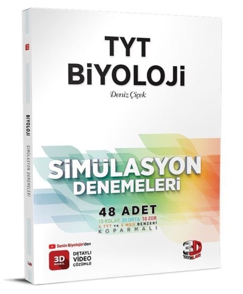 3D-Publikationen TYT Biologie 48 Simulationsübungstests