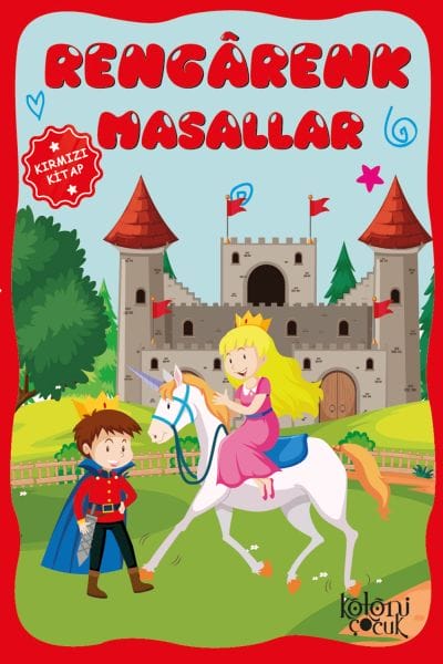 Farbenfrohe Märchen für Kinder: Fördern Fantasie und Konzentration – Rotes Buch