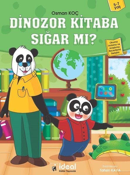 Ma dînozor dikare di pirtûkekê de cih bigire?