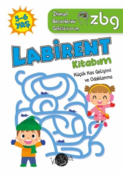 ZBG Labyrinthbuch für 5-6-Jährige
