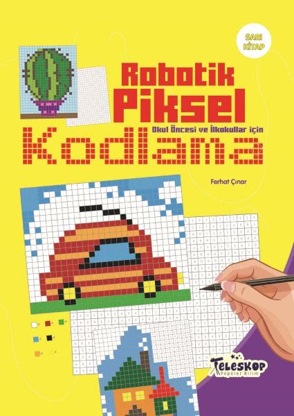 Robotik Pixelcodierung Gelbes Buch