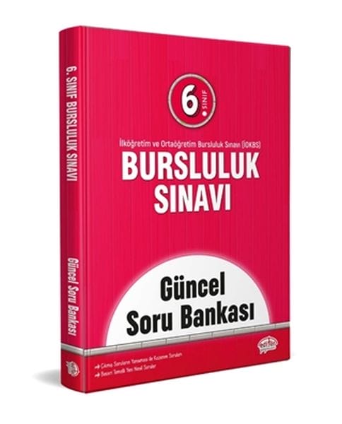 Editör 6. Sınıf Bursluluk Sınavı Güncel Soru Bankası