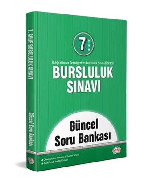 Editör 7. Sınıf Bursluluk Sınavı Güncel Soru Bankası