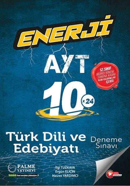 Palme Energy AYT Türkische Sprache und Literatur 10 Übungsprüfungen