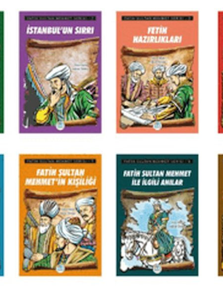 Fatih Sultan Mehmet Serisi Seti (8 Kitap)