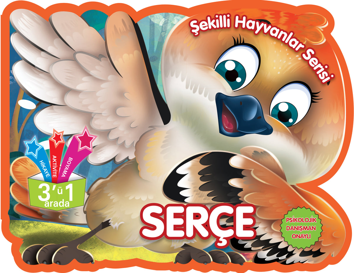 Şekilli Hayvanlar Serisi - Serçe