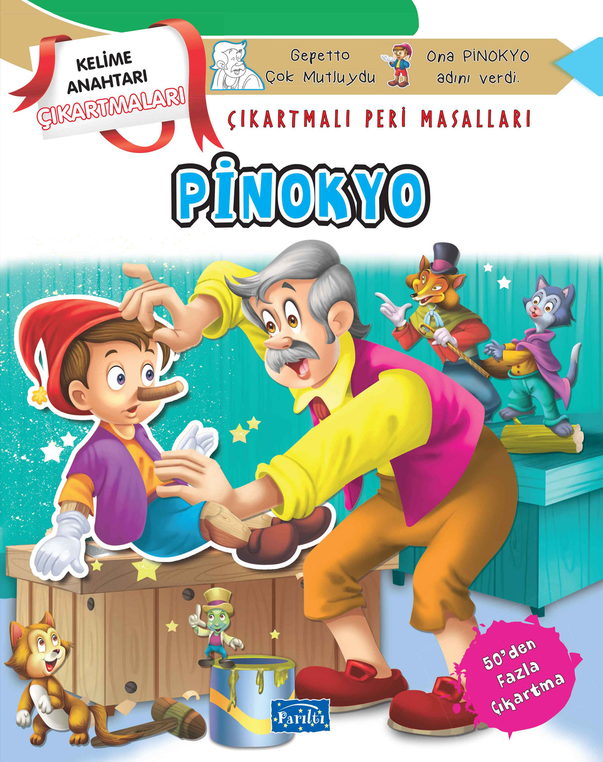 Pinocchio - Çîrokên Periyan ên Sticker