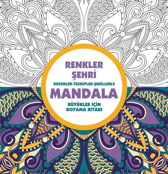 Bajarê Rengan - Mandala (Boyaxkirin ji bo Mezinan)
