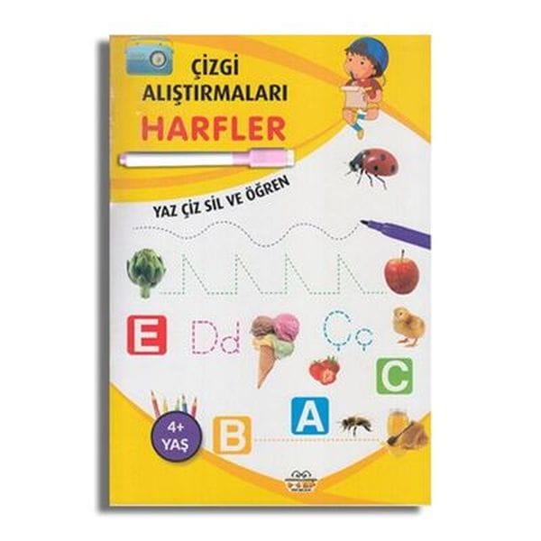 Linienzeichnungsübungen Buchstaben