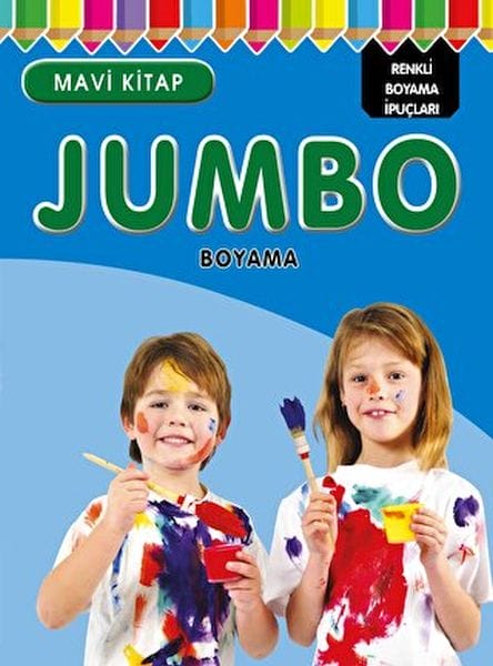 Jumbo Malbuch (Blau)