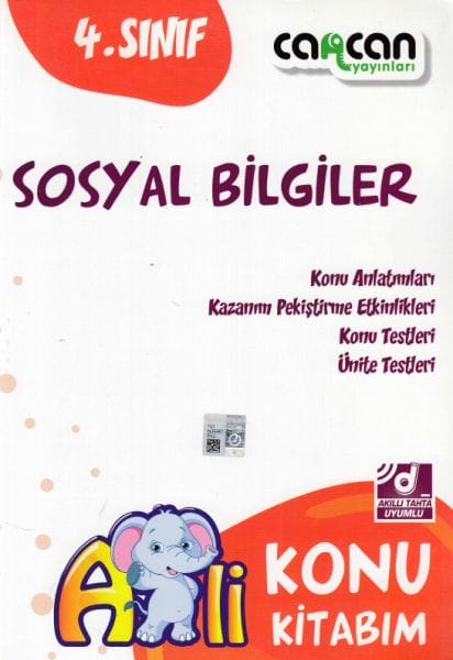 Cancan 4. Sınıf Sosyal Bilgiler Afilli Konu Kitabım (Yeni)