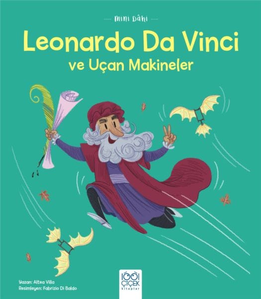 Mini-Genie Leonardo Da Vinci und Flugmaschinen