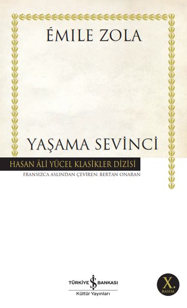 Yaşama Sevinci - Hasan Ali Yücel Klasikleri