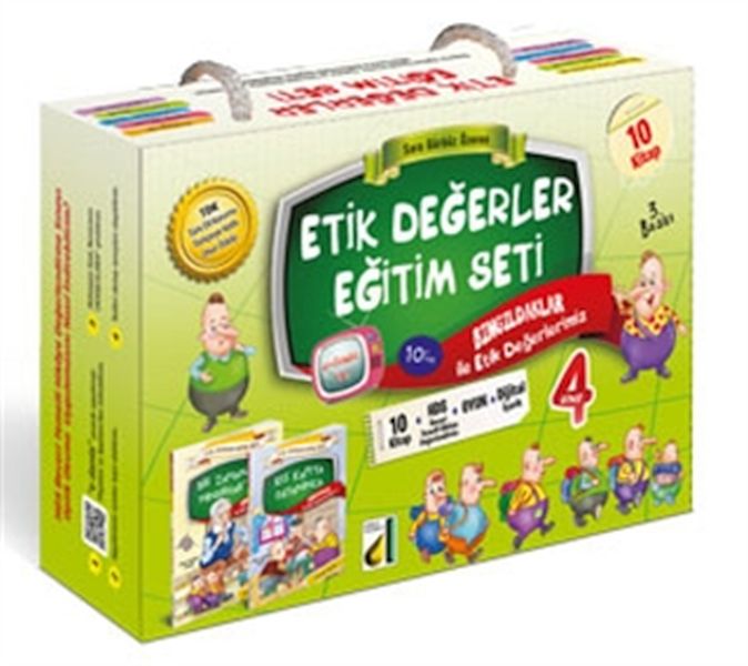 Bıngıldaklar İle Etik Değerlerimiz (10 Kitap Set)