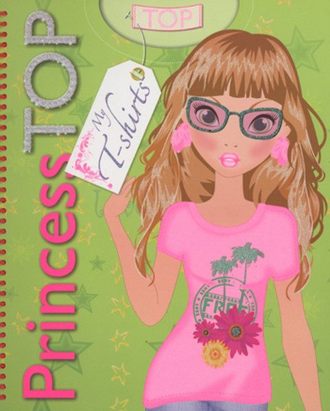 T-Shirtên Min ên Topê Princess - Kesk