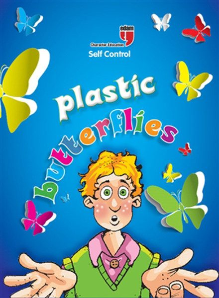 Selbstkontrolle der Plastikschmetterlinge