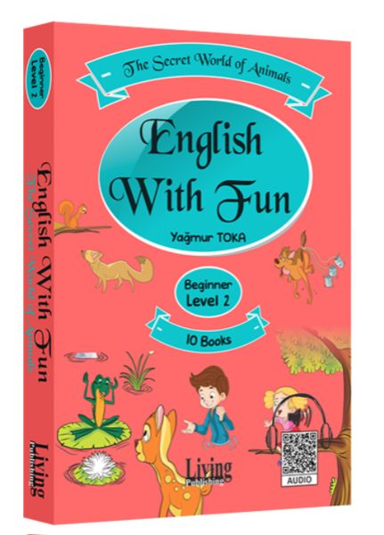 English With Fun Level 2 - 10 Kitap - The Secret World Of Animals