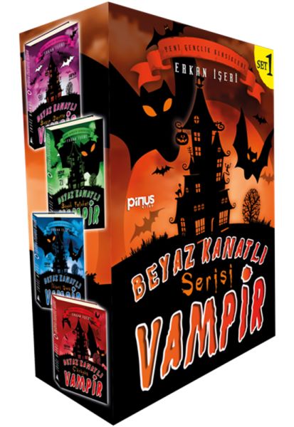 Koleksiyona Pirtûkan a Vampîrên Baskên Spî Seta 1-4