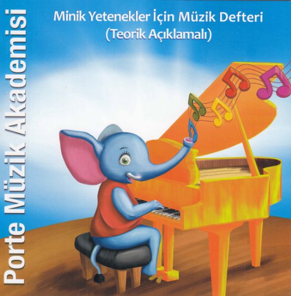 Porte Musikakademie – Musiknotizbuch für kleine Talente (mit theoretischen Erklärungen)