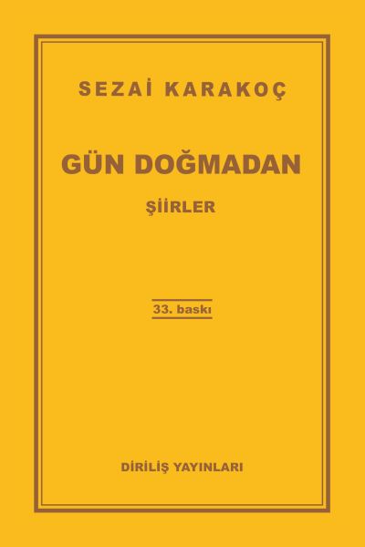 Gün Doğmadan