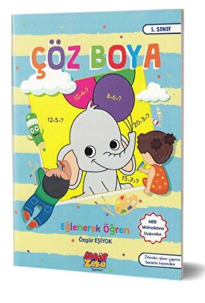 Lernen und Spaß haben – Rätsel lösen und ausmalen –