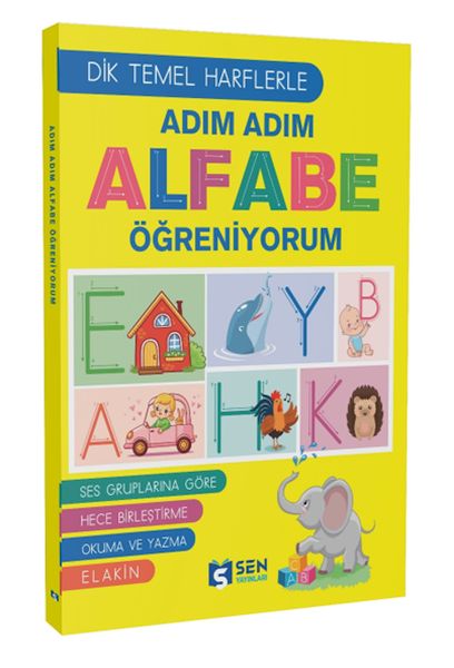 Das Alphabet Schritt für Schritt lernen (mit den grundlegenden Großbuchstaben)