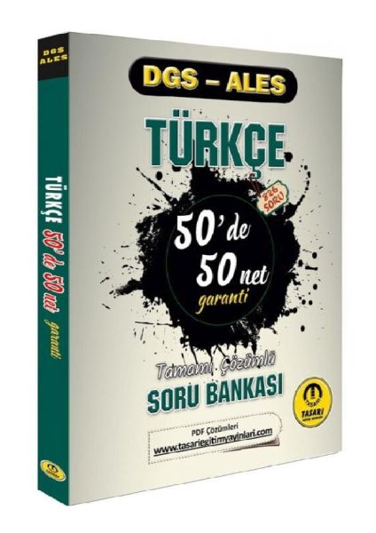 Tasarı DGS ALES Türkischer 50 von 50 Netto-Garantiefragenkatalog