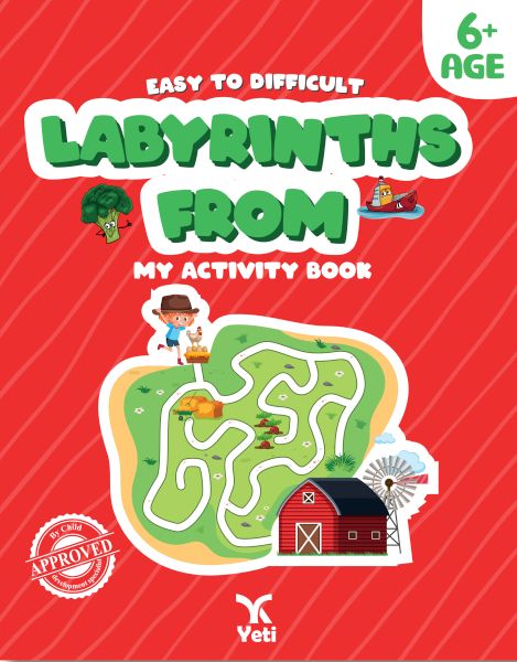 Englisches Labyrinthbuch von leicht bis schwer