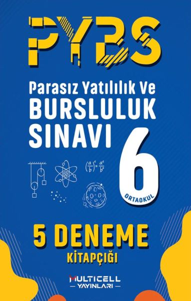 Multicell Yayınları Pybs Deneme Sınavı-6. Sınıf