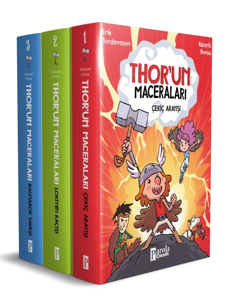 Die Abenteuer von Thor (3 Bücher)