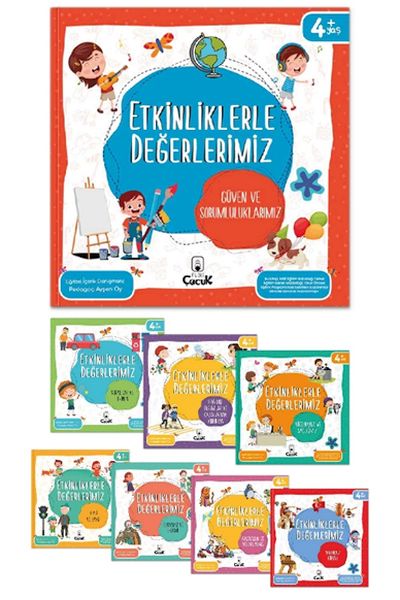 Etkinliklerle Değerlerimiz Serisi (8 Kitap)