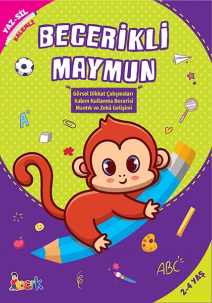 Der schlaue Affe – Schreib- und Löschstift