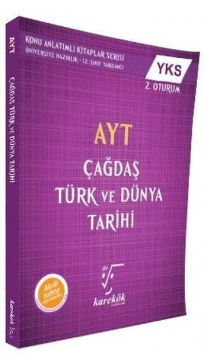 Karekök AYT- YKS 2. Oturum  Çağdaş Türk ve Dünya Tarihi (Yeni)