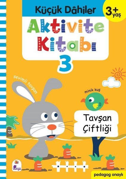 Küçük Dahiler Aktivite Kitabı 3 (3+ Yaş)