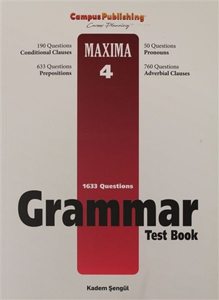 Grammatiktestbuch - Maxima 4
