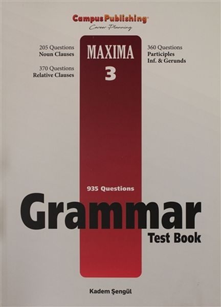 Grammatiktestbuch - Maxima 3