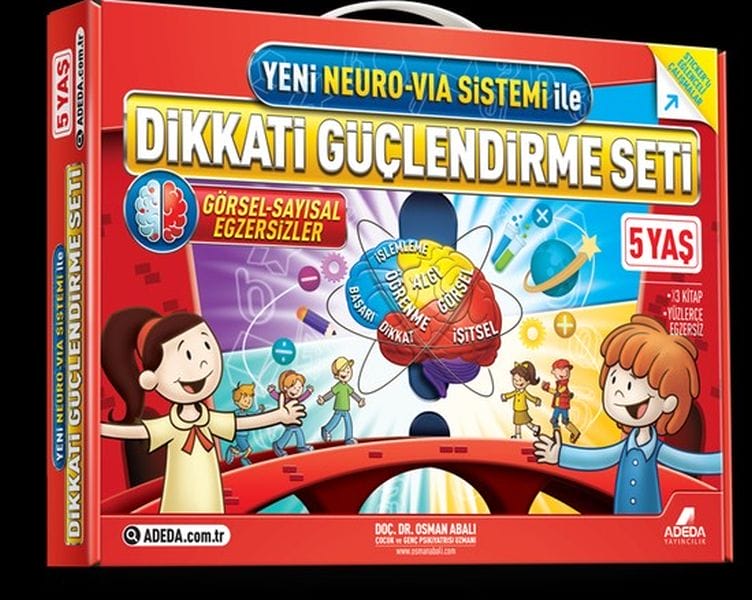 Dikkati Güçlendirme Seti  Anasınıfı – 5 Yaş- Neuro-Via