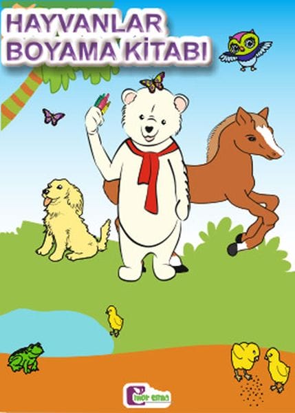 Hayvanlar Boyama Kitabı