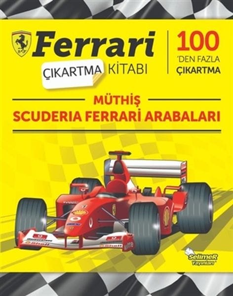 Fantastische Scuderia Ferrari-Autos – Ferrari-Stickerbuch