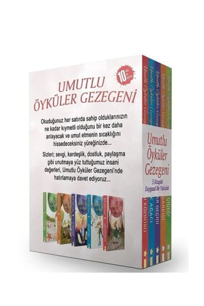Umutlu Öyküler Gezegeni (5 Kitap Kutulu)