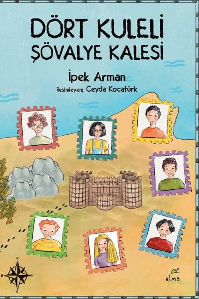 Ritterburg mit vier Türmen