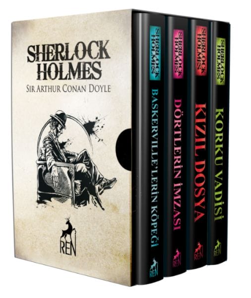 Sherlock Holmes Roman-Set (Box-Set mit 4 Büchern)