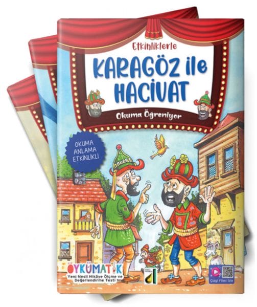 Karagöz und Hacivat mit Aktivitäten (6 Bücher)
