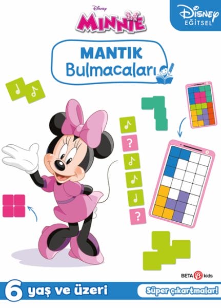 Puzzlesên Mantiqî yên Stickerên Minnie yên Perwerdehiyê yên Disney