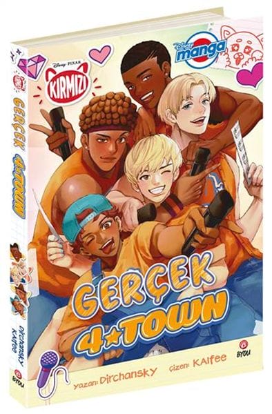 Disney Red True 4* Town Manga