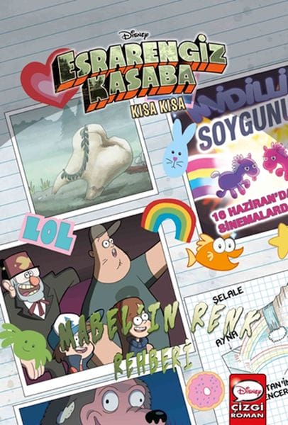 Kurtefîlma Disney Gravity Falls Rêbera Rengê ya Mabel