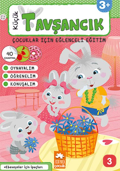 Küçük Tavşancık Serisi 3 - Küçük Tavşancık - Çocuklar İçin Eğlenceli Eğitim
