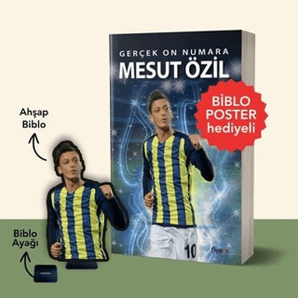 Posterê Fîgurê Mesut Özil ê Hejmara Rastîn wekî Diyarî tê de ye