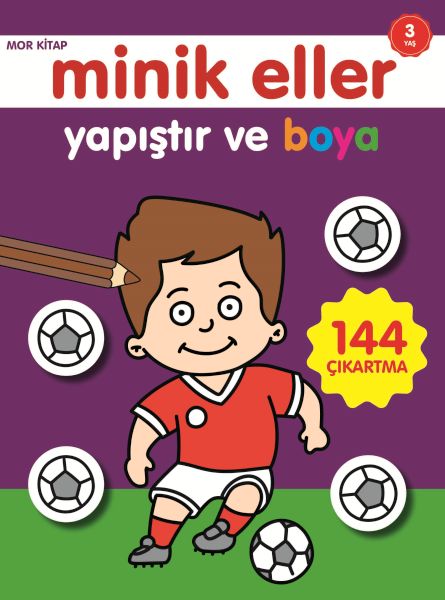 Kleine Hände kleben und malen – Lila Buch